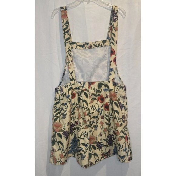 Cider Women’s Colorful Floral Romper Shortall Overall Front Pocket Sz M NEW - Picture 4 of 8
